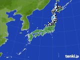 アメダス実況(降水量)(2015年10月13日)