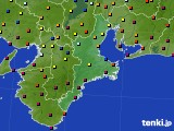 三重県のアメダス実況(日照時間)(2015年10月13日)