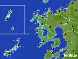 長崎県のアメダス実況(日照時間)(2015年10月15日)