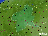 群馬県のアメダス実況(日照時間)(2015年10月20日)