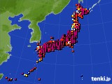 2015年10月26日のアメダス(日照時間)