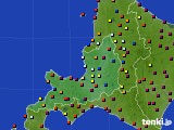 道央のアメダス実況(日照時間)(2015年10月26日)