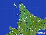 2015年10月27日の道北のアメダス(風向・風速)