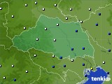 2015年10月27日の埼玉県のアメダス(風向・風速)