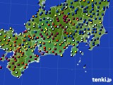 東海地方のアメダス実況(日照時間)(2015年10月31日)
