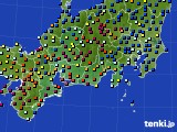 東海地方のアメダス実況(日照時間)(2015年10月31日)