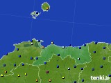 2015年11月02日の鳥取県のアメダス(日照時間)