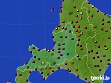 道央のアメダス実況(日照時間)(2015年11月03日)
