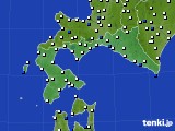 道南のアメダス実況(風向・風速)(2015年11月03日)