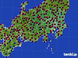 関東・甲信地方のアメダス実況(日照時間)(2015年11月04日)
