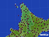 道北のアメダス実況(日照時間)(2015年11月04日)