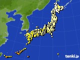 アメダス実況(気温)(2015年11月04日)