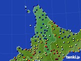 道北のアメダス実況(日照時間)(2015年11月05日)