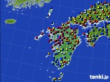 九州地方のアメダス実況(日照時間)(2015年11月06日)