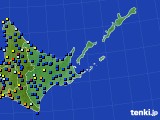 道東のアメダス実況(日照時間)(2015年11月06日)