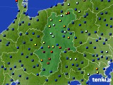 長野県のアメダス実況(日照時間)(2015年11月07日)