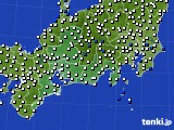 東海地方のアメダス実況(風向・風速)(2015年11月07日)