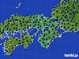 2015年11月08日の近畿地方のアメダス(日照時間)