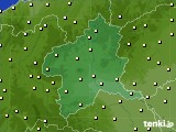 2015年11月09日の群馬県のアメダス(気温)