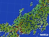 北陸地方のアメダス実況(日照時間)(2015年11月10日)