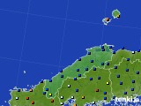 2015年11月10日の島根県のアメダス(日照時間)