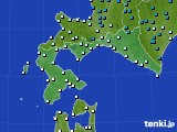 2015年11月10日の道南のアメダス(気温)