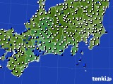 東海地方のアメダス実況(風向・風速)(2015年11月10日)