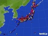 アメダス実況(日照時間)(2015年11月12日)