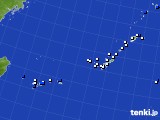 沖縄地方のアメダス実況(風向・風速)(2015年11月12日)