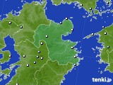 大分県のアメダス実況(降水量)(2015年11月14日)