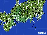 東海地方のアメダス実況(風向・風速)(2015年11月14日)