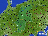 長野県のアメダス実況(日照時間)(2015年11月15日)