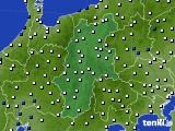 2015年11月15日の長野県のアメダス(風向・風速)