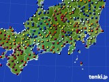 東海地方のアメダス実況(日照時間)(2015年11月16日)