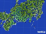 2015年11月17日の東海地方のアメダス(日照時間)