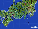 2015年11月19日の東海地方のアメダス(日照時間)