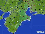 三重県のアメダス実況(日照時間)(2015年11月19日)