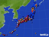 アメダス実況(日照時間)(2015年11月20日)