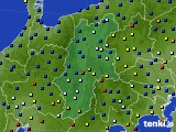 長野県のアメダス実況(日照時間)(2015年11月21日)