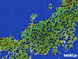 北陸地方のアメダス実況(日照時間)(2015年11月22日)