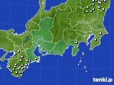 東海地方のアメダス実況(降水量)(2015年11月23日)