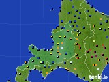 道央のアメダス実況(日照時間)(2015年11月23日)