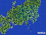 関東・甲信地方のアメダス実況(日照時間)(2015年11月25日)