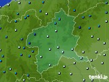 群馬県のアメダス実況(気温)(2015年11月25日)