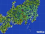 2015年11月26日の関東・甲信地方のアメダス(日照時間)