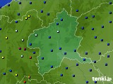 2015年11月26日の群馬県のアメダス(日照時間)
