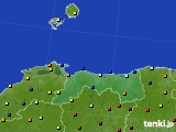 鳥取県のアメダス実況(日照時間)(2015年11月27日)