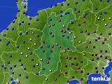 長野県のアメダス実況(日照時間)(2015年11月28日)