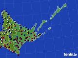 2015年11月28日の道東のアメダス(日照時間)