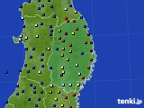 岩手県のアメダス実況(日照時間)(2015年11月28日)